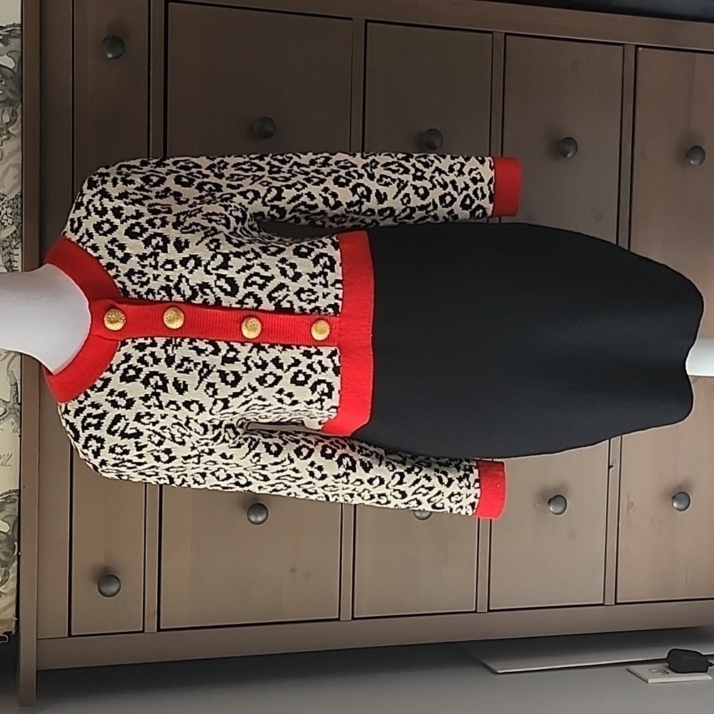 Vintage Steve Fabrikant Wool Knit Dress